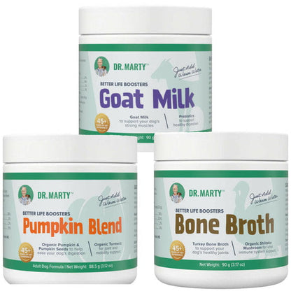 Dr. Marty Better Life Booster Toppers Bundle, Pack of 3