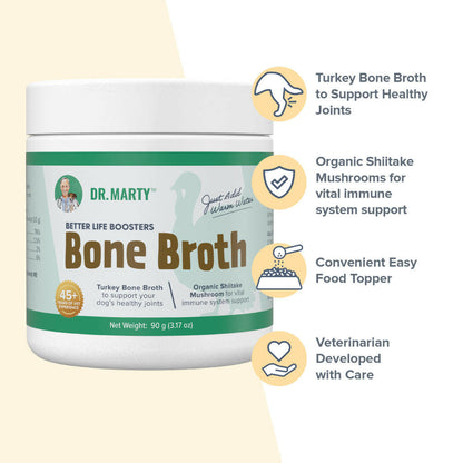 Dr. Marty Better Life Booster Turkey Bone Broth Blend, 3.17 oz