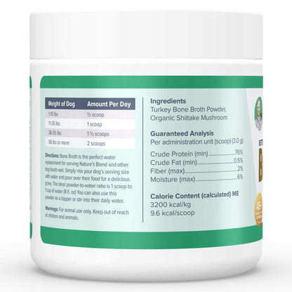 Dr. Marty Better Life Booster Turkey Bone Broth Blend, 3.17 oz
