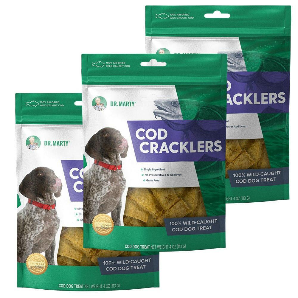 Dr. Marty Cod Cracklers Freeze Dried Cod Dog Treats
