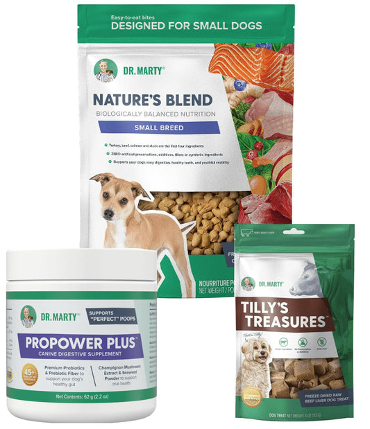 Dr. Marty Essentials Bundle for Small Dogs