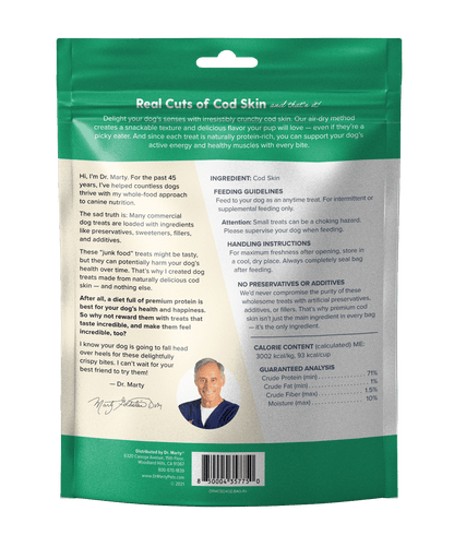 Dr. Marty Freeze Dried Raw Dog Treat Bundle - Beef Liver, Cod Skin, and Pork Liver