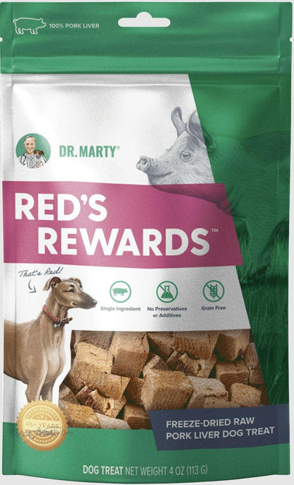 Dr. Marty Freeze Dried Raw Dog Treat Bundle - Beef Liver, Cod Skin, and Pork Liver