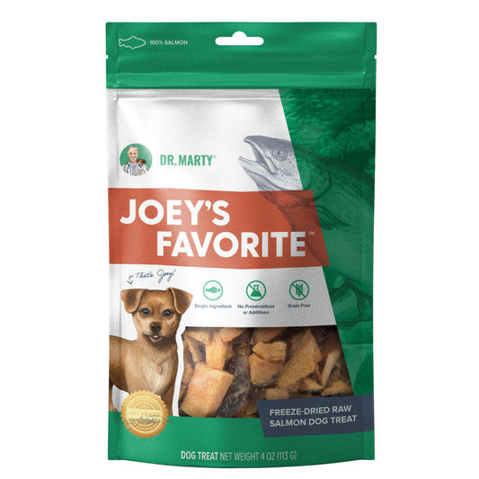 Dr. Marty Joey’s Favorite Freeze Dried Raw Salmon Dog Treats