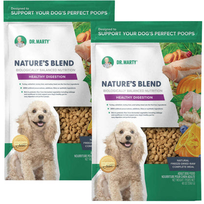 Dr. Marty Nature's Blend Healthy Digestion Freeze Dried Dog Food