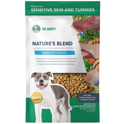 Dr. Marty Nature's Blend Sensitivity Select Freeze Dried Raw Dog Food