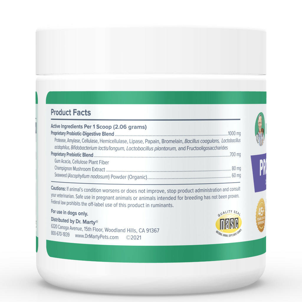 Dr. Marty ProPower Plus Canine Digestive Support Powder for Dogs, 2.2 oz