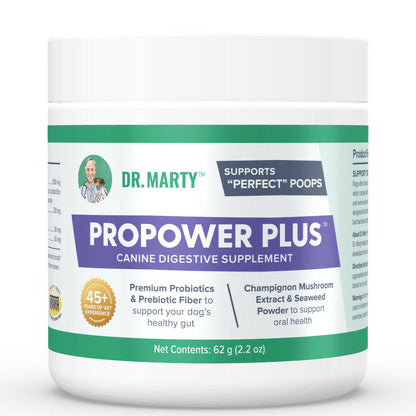 Dr. Marty ProPower Plus Canine Digestive Support Powder for Dogs, 2.2 oz