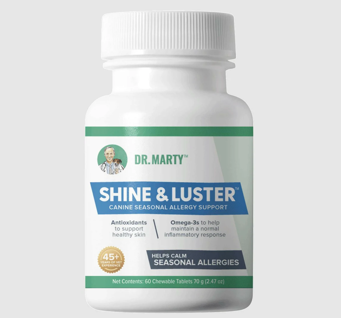 Dr. Marty Shine & Luster Canine Seasonal Allergy Support Chews for Dogs