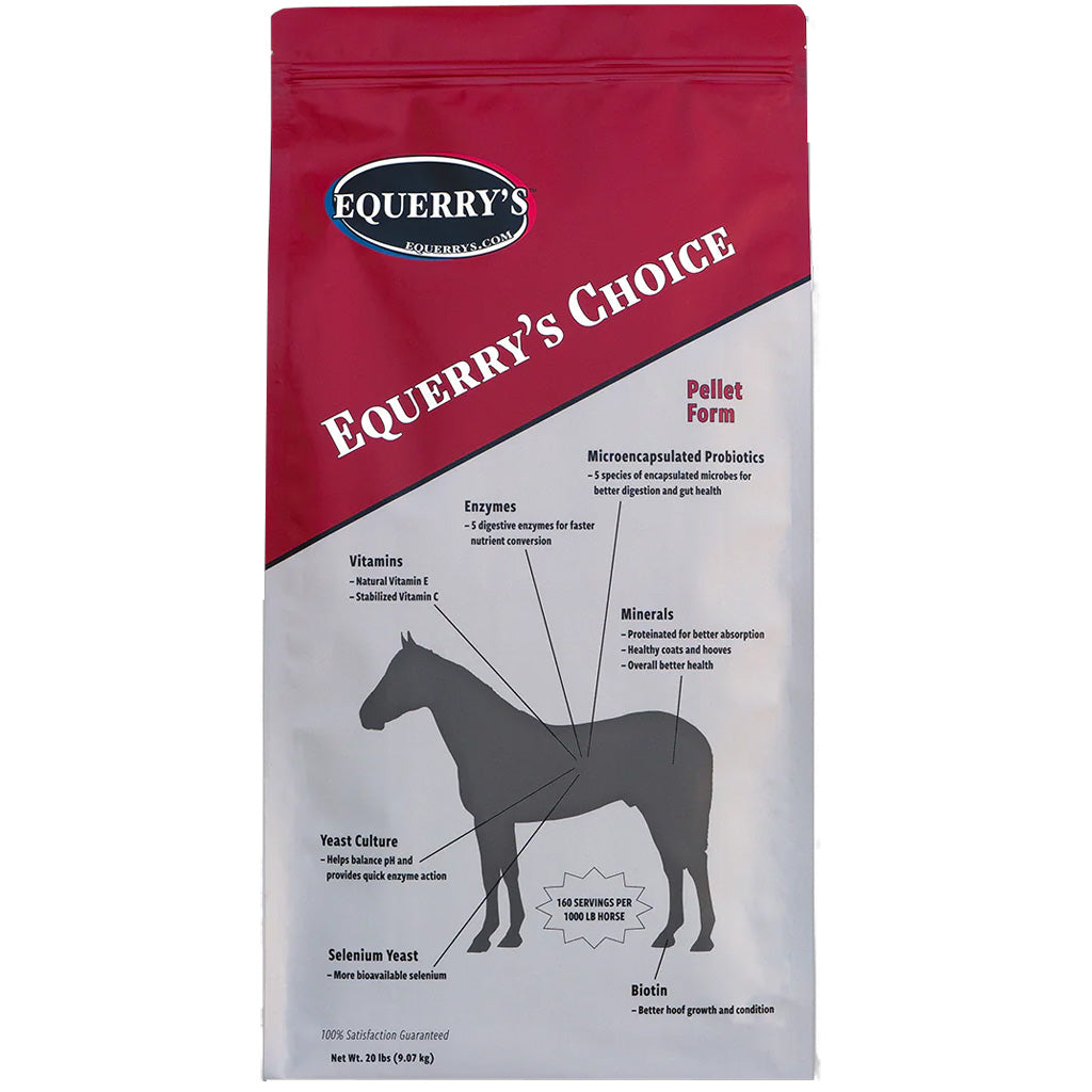 Equerry's Choice Digestive Health & Nutritional Pellets Horse Supplement, 5-b