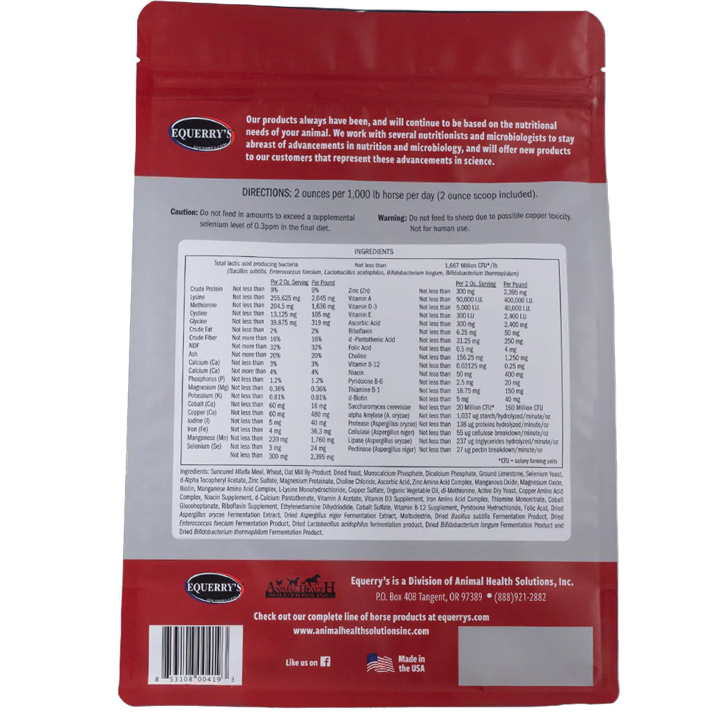 Equerry's Choice Digestive Health & Nutritional Pellets Horse Supplement, 5-b