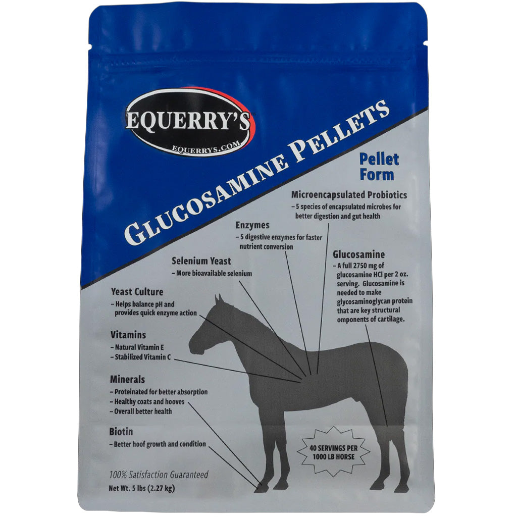 Equerry's Glucosamine Pellets Joint Support Horse Supplement, 5-lb
