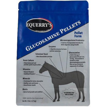 Equerry's Glucosamine Pellets Joint Support Horse Supplement, 5-lb