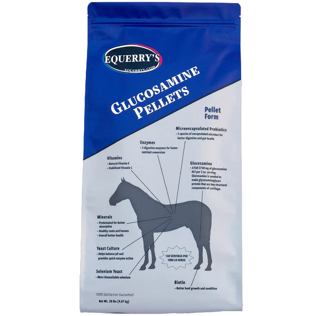 Equerry's Glucosamine Pellets Joint Support Horse Supplement, 5-lb