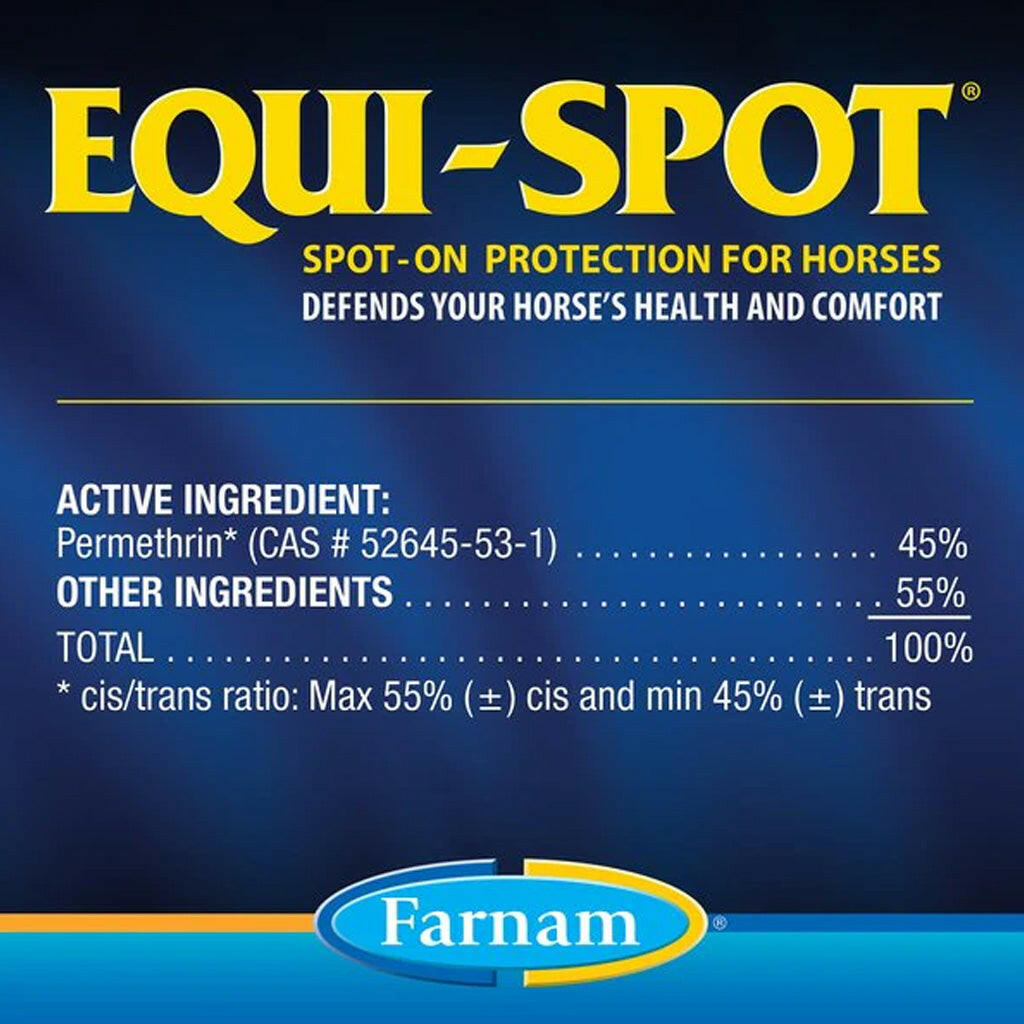 Equi-Spot Spot-On Protection for Horses (6 week supply)