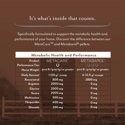 Equithrive MetaCare Pellets Horse Supplement, 10-lb