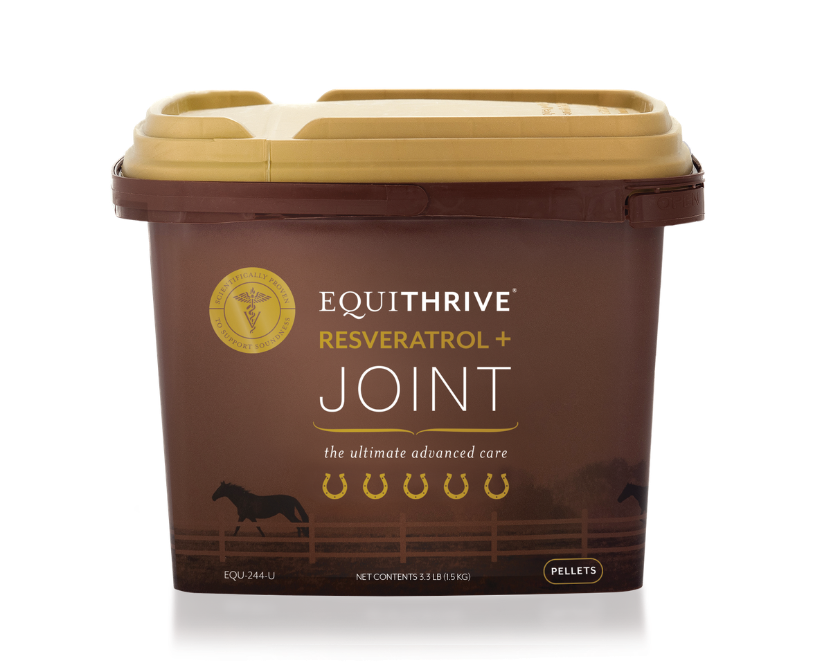 Equithrive Resveratrol + Joint Pellets for Horses