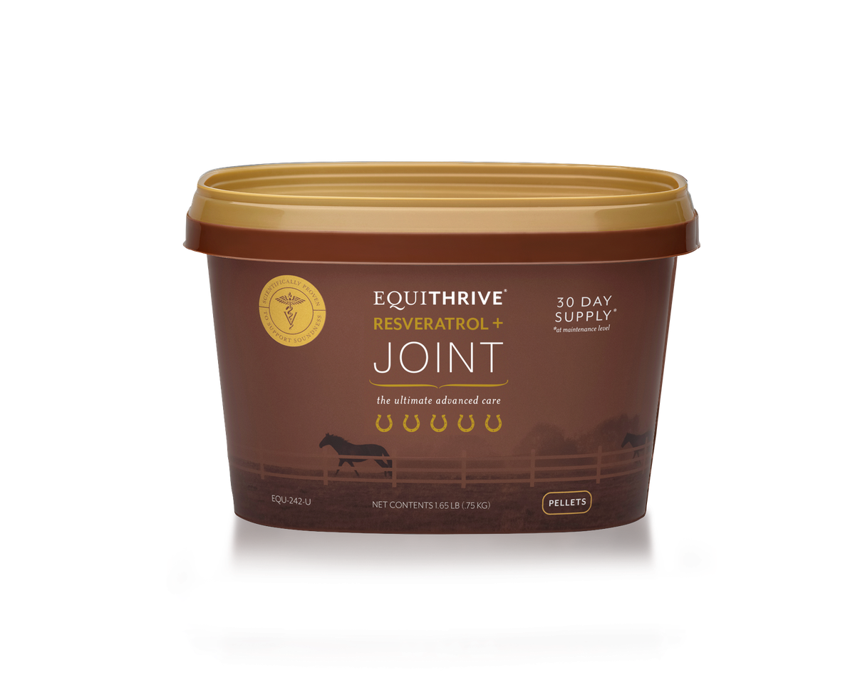 Equithrive Resveratrol + Joint Pellets for Horses