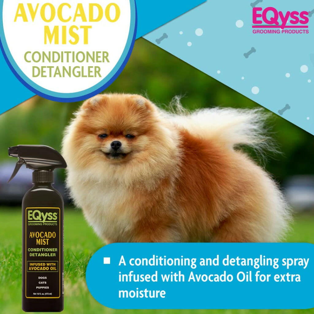 EQyss Avocado Mist Conditioning Spray for Horses Dogs & Cats