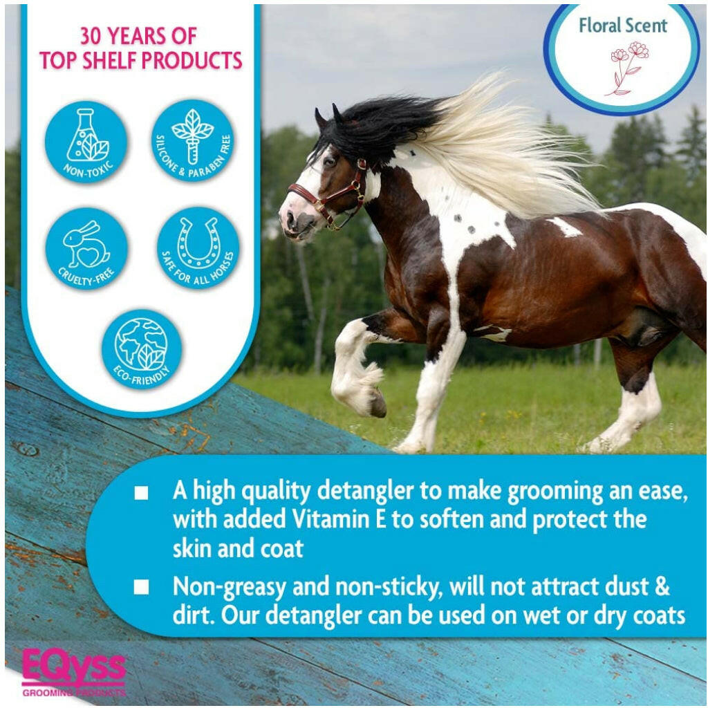 EQyss Survivor Super Detangler Shine for Horses (8 oz)