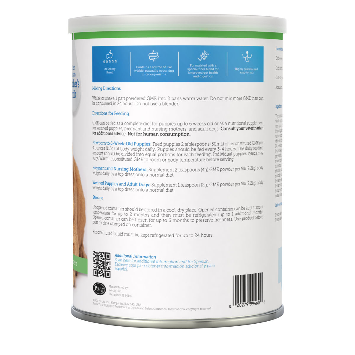 Esbilac Goat's Milk Puppy Milk Replacer Powder