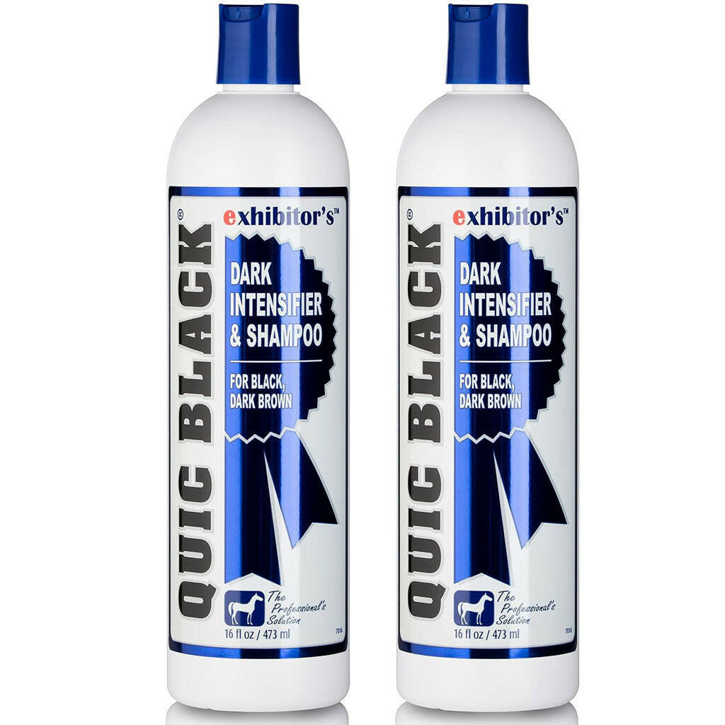 Exhibitor's Quic Black Dark Intensifier Shampoo for Horses