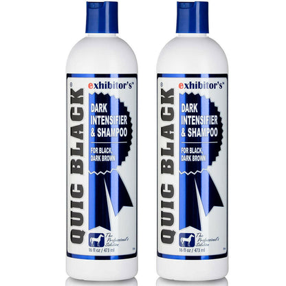 Exhibitor's Quic Black Dark Intensifier Shampoo for Horses