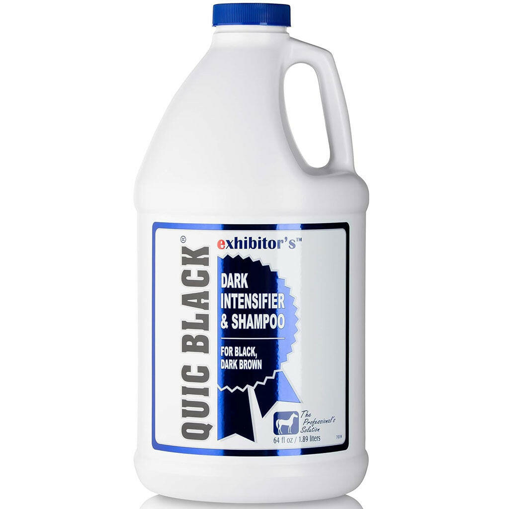Exhibitor's Quic Black Dark Intensifier Shampoo for Horses