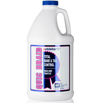 Exhibitor's Quic Braid  Mane & Tail Control Spray for Horses