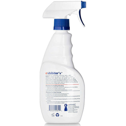 Exhibitor's Quic Braid  Mane & Tail Control Spray for Horses
