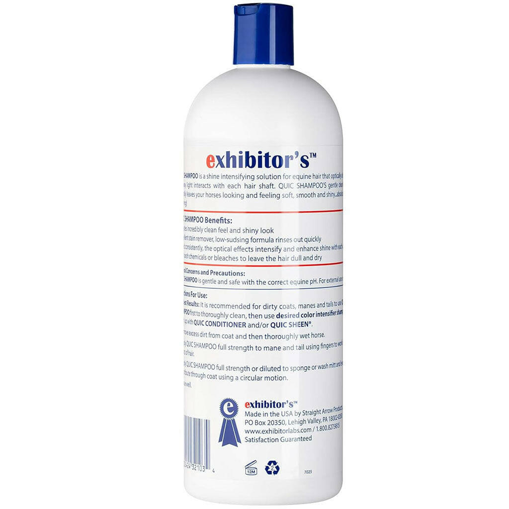 Exhibitor's Quic Shine Intensifier Shampoo for Horse