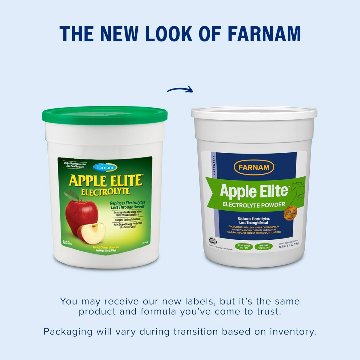 Farnam Apple Elite Apple Flavored Electrolyte Powder for Horses