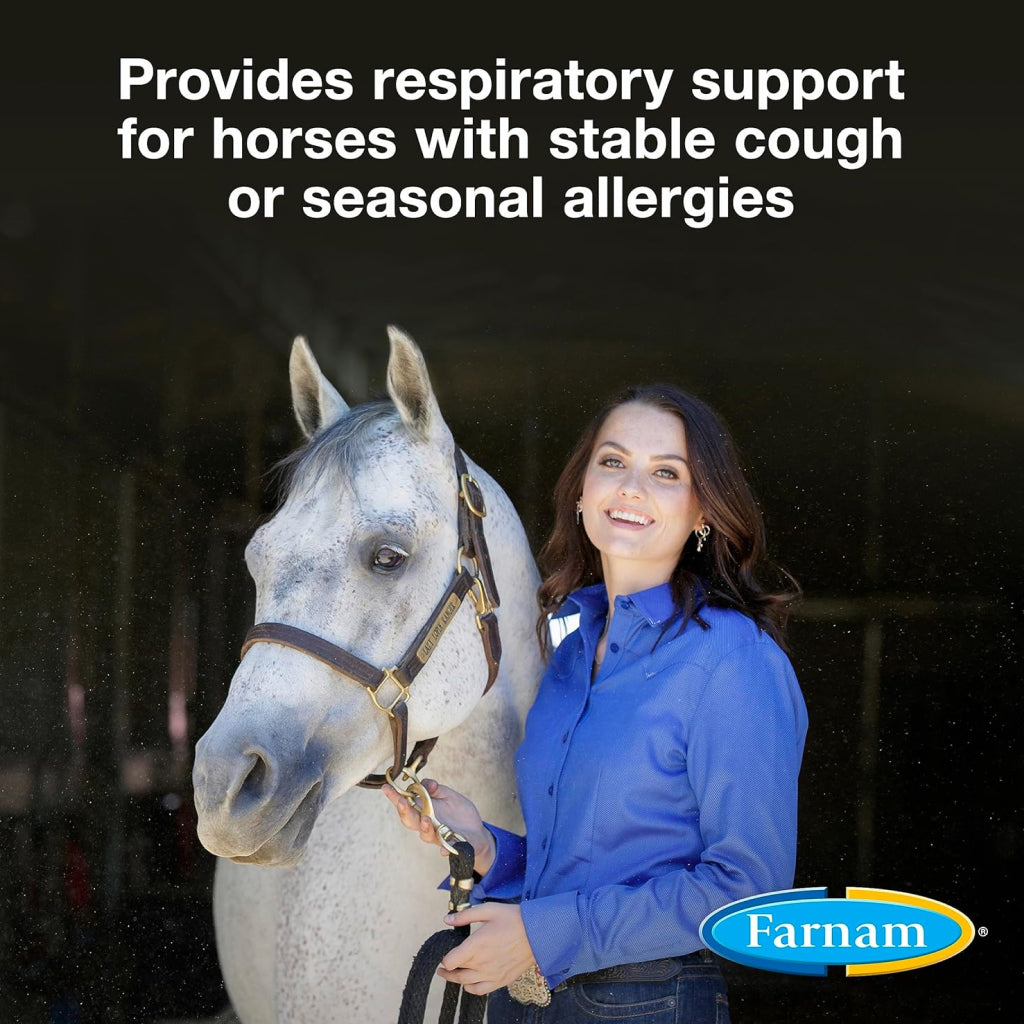 Farnam Cough Free Respiratory Supplement Health Pellets for Horses