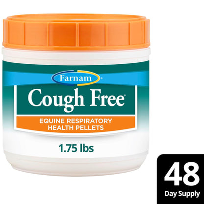 Farnam Cough Free Respiratory Supplement Health Pellets for Horses