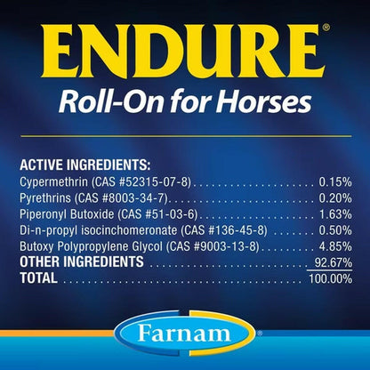 Farnam Endure Roll-On for Horses (3 oz)