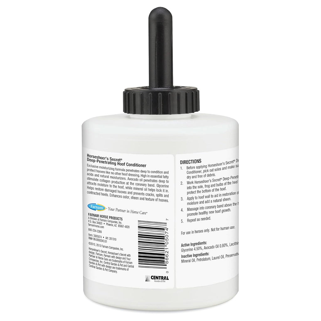 Farnam Horseshoer's Secret Deep Penetrating Hoof Conditioner For Horses (32 oz)