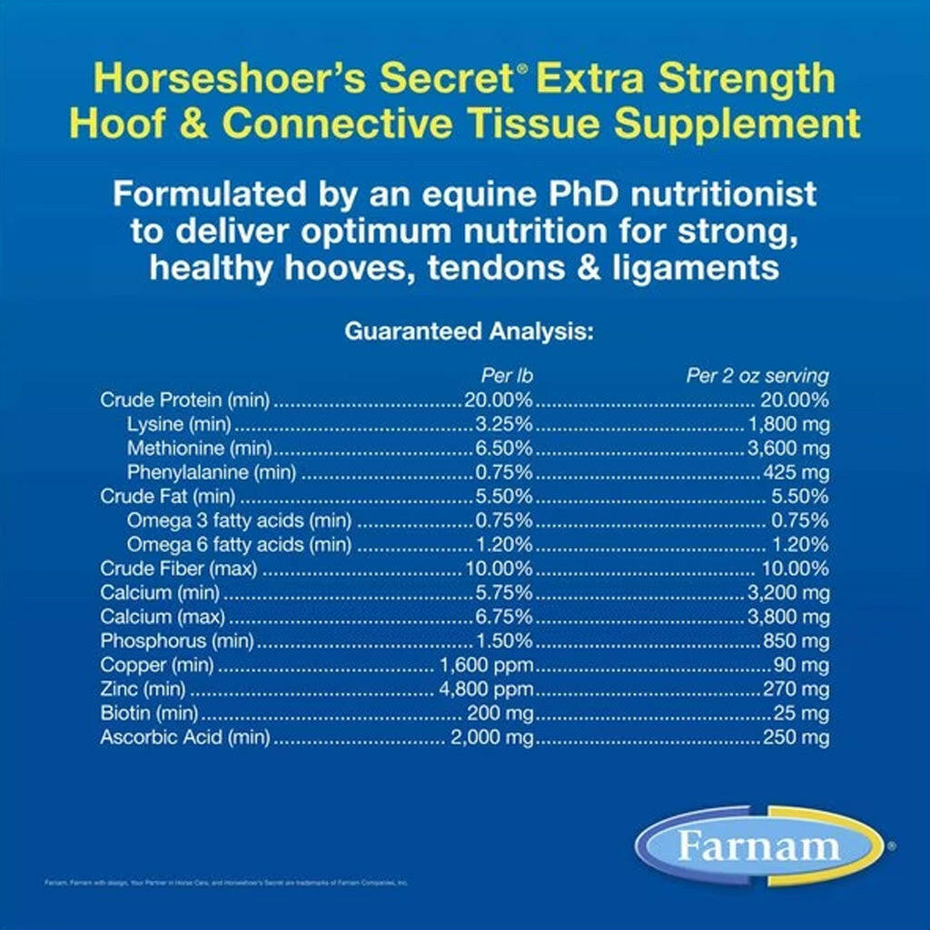 Farnam Horseshoer's Secret Hoof & Connective Tissue Supplement