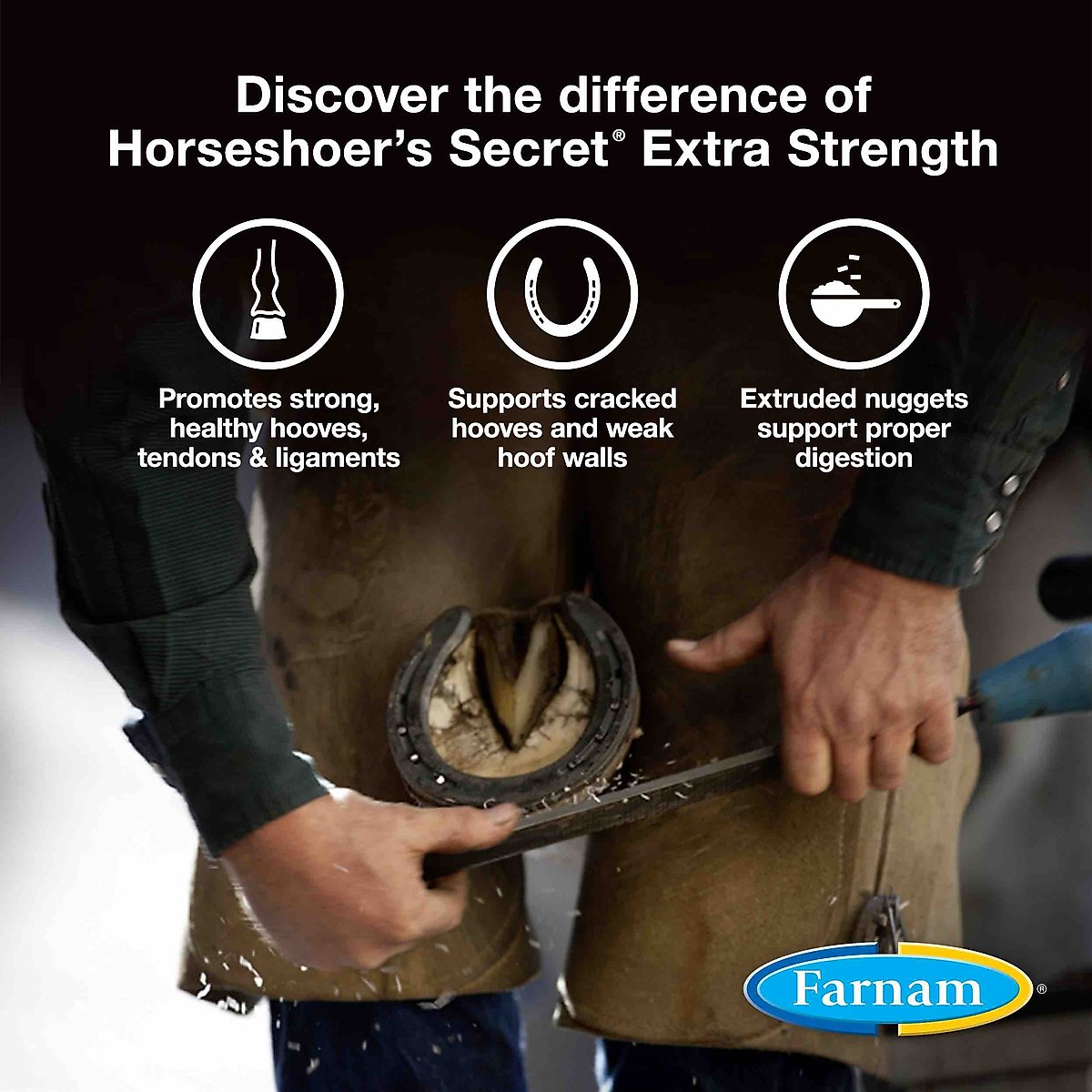 Farnam Horseshoer's Secret Hoof & Connective Tissue Supplement
