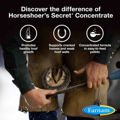 Farnam Horseshoer's Secret Pelleted Hoof Supplement Concentrate For Horses