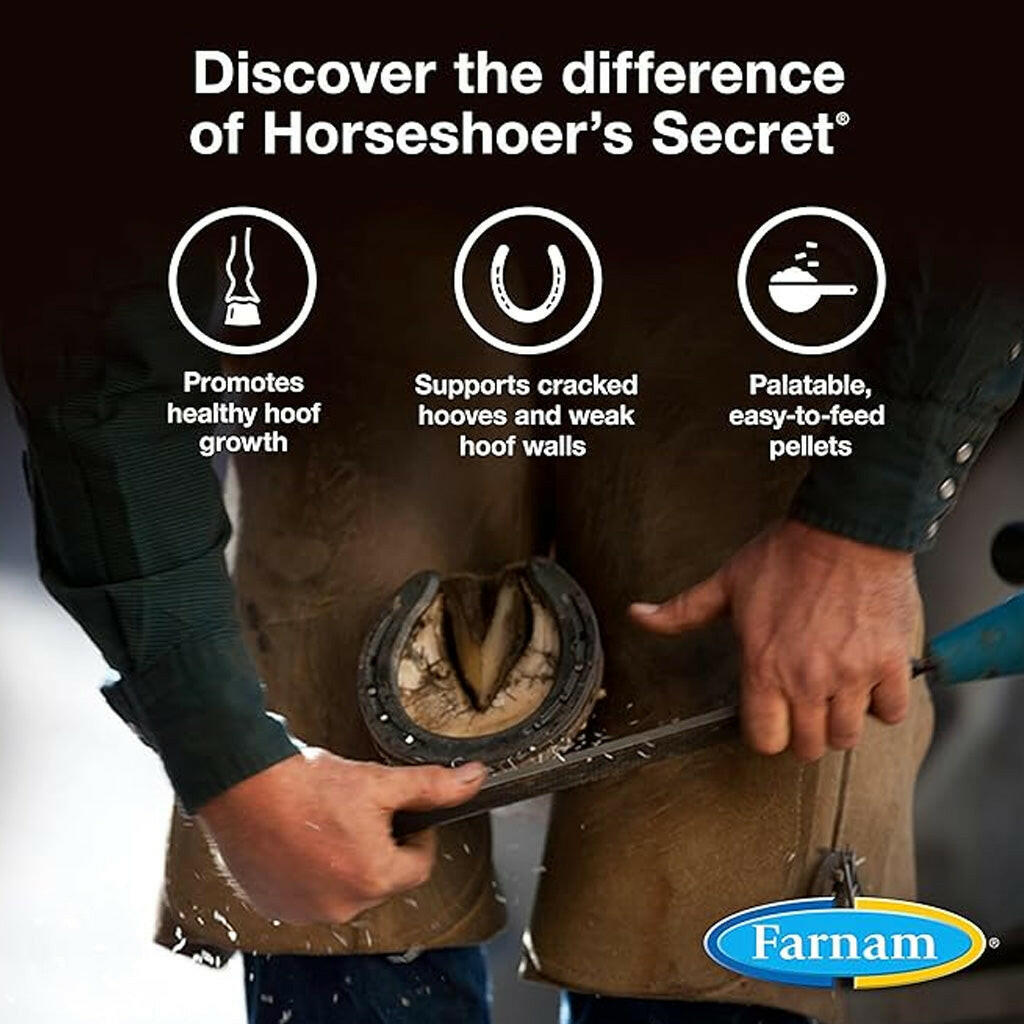 Farnam Horseshoer's Secret Pelleted Hoof Supplement