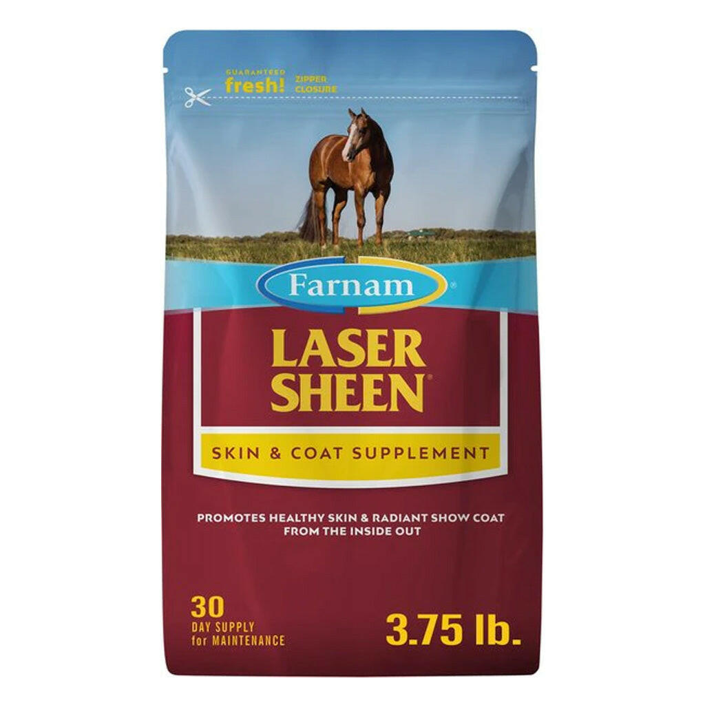 Farnam Laser Sheen Skin  & Coat Supplement For Horses