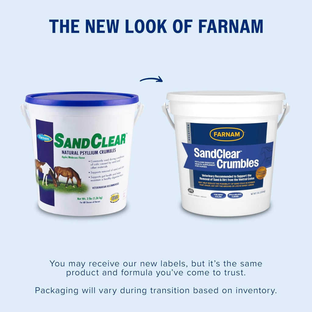 Farnam SandClear Psyllium Crumbles Digestive Supplement for Horses