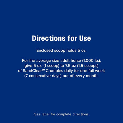 Farnam SandClear Psyllium Crumbles Digestive Supplement for Horses