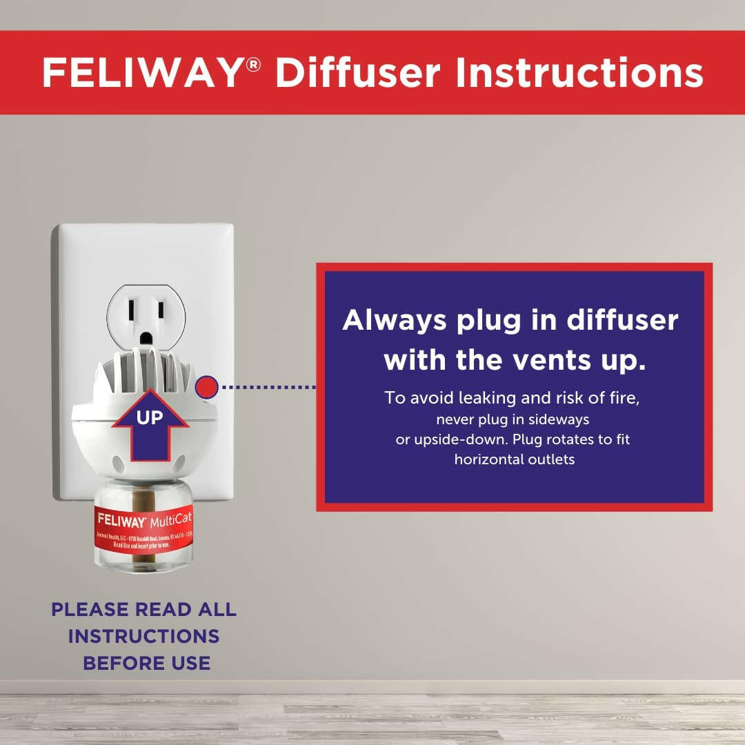 Feliway MultiCat Diffuser Refill for Cats