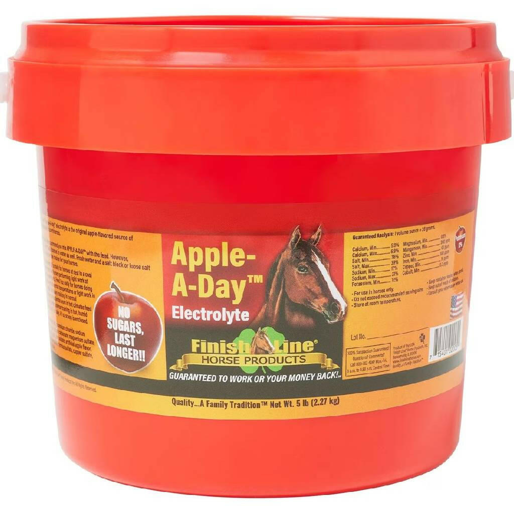 Finish Line Apple-A-Day Electrolyte Apple Flavored Powder for Horses