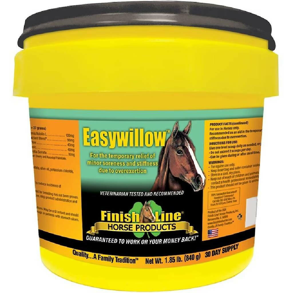 Finish Line Easywillow Soreness & Stiffness Relief Horse Supplement