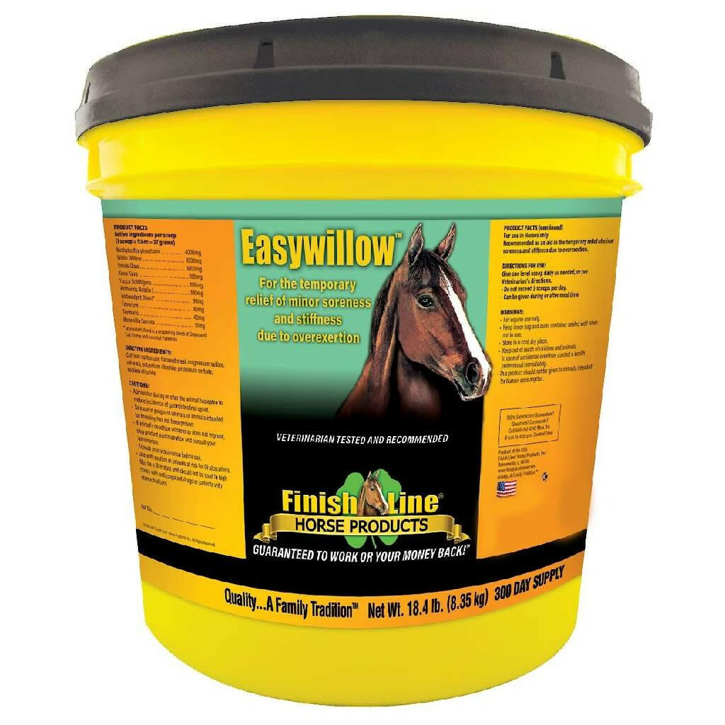 Finish Line Easywillow Soreness & Stiffness Relief Horse Supplement