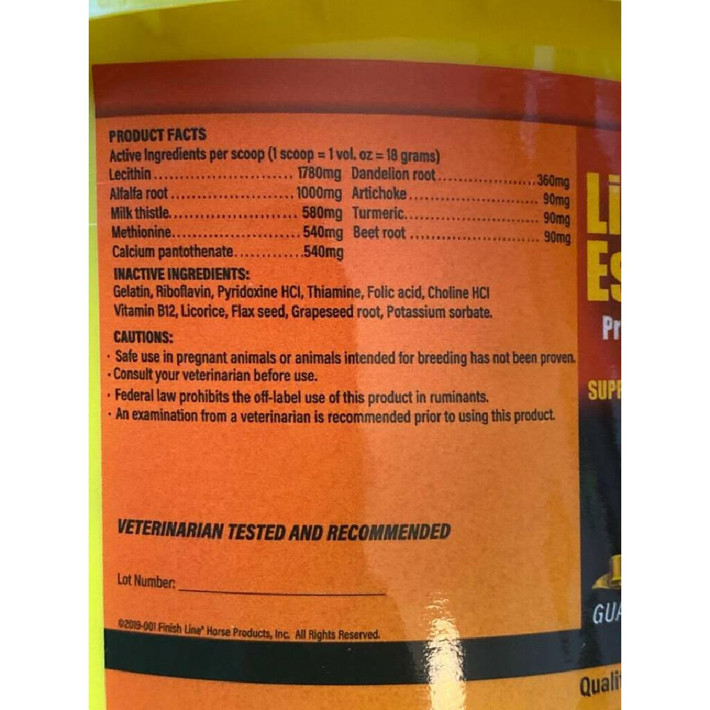 Finish Line Liver Essentials Liver Health Support For Horses (2 lb)