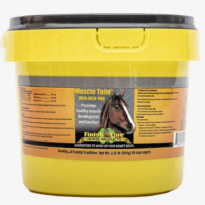 Finish Line Muscle Tone with Myo-Pro Muscle Support For Horses