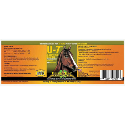Finish Line U-7 Gastric Aid Powder Horse Supplement